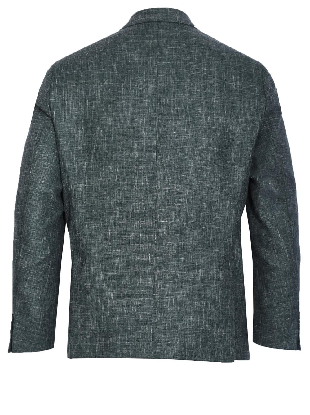 Eduard Dressler colbert-69% wol, 16% zijde, 13% linnen-HEREN PAKKEN & COLBERTS-Groen