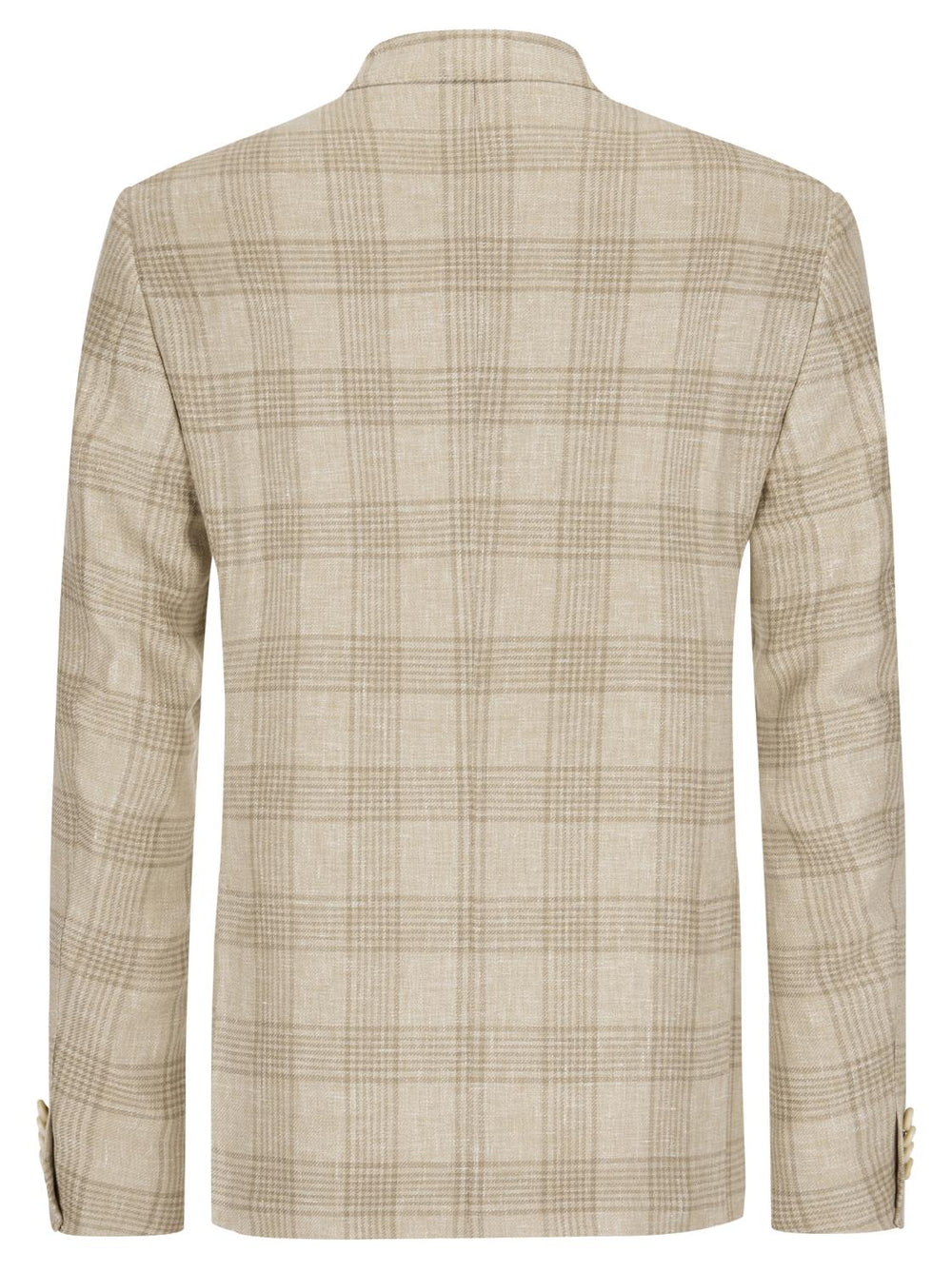 Eduard Dressler SAWYER-49% linnen, 32% wol, 19% zijde-HEREN PAKKEN & COLBERTS-Beige