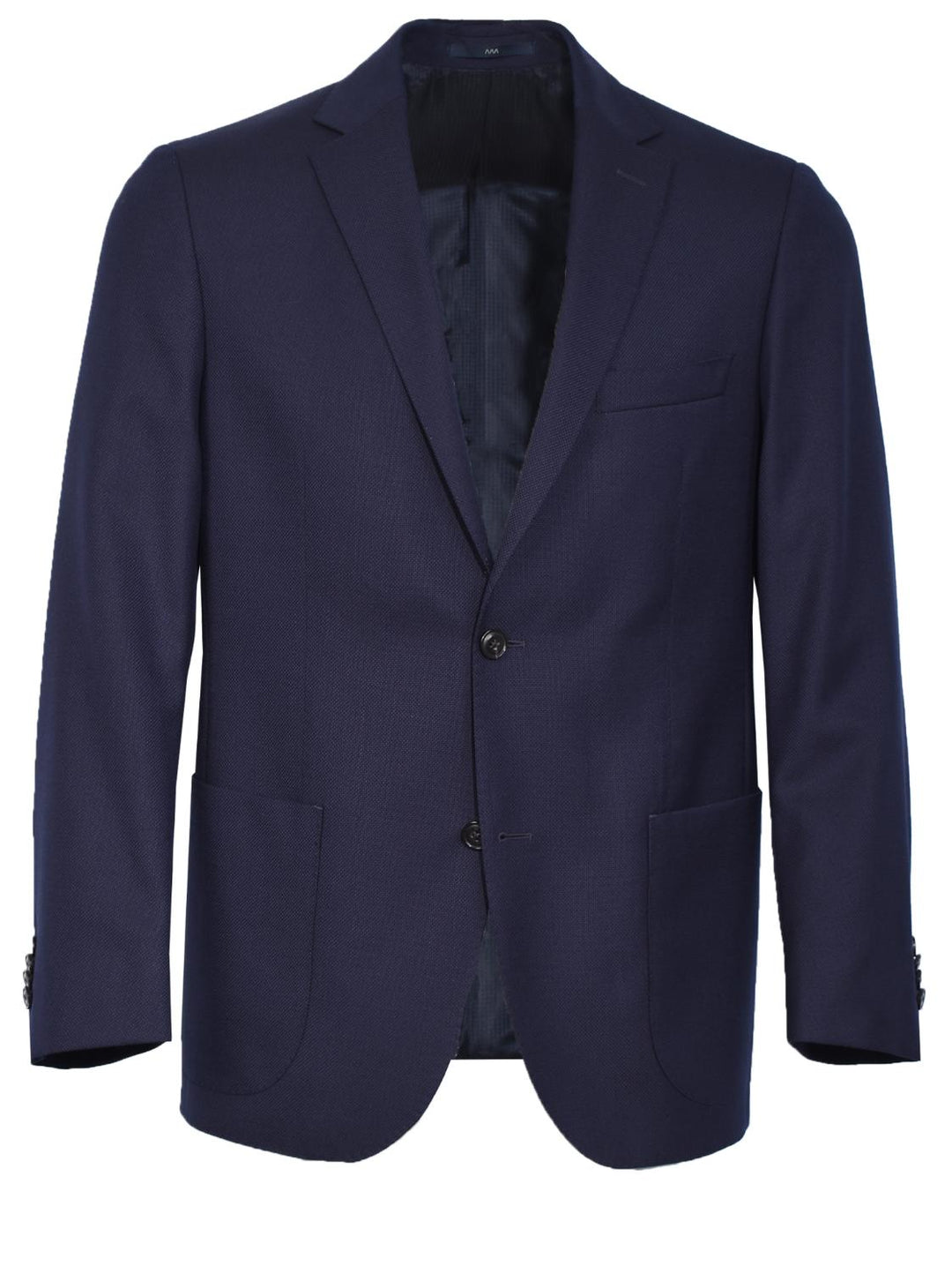 Eduard Dressler shaped fit-100%  schurwolle<br />46% cupro<br />54% viskose-HEREN PAKKEN & COLBERTS-Blauw