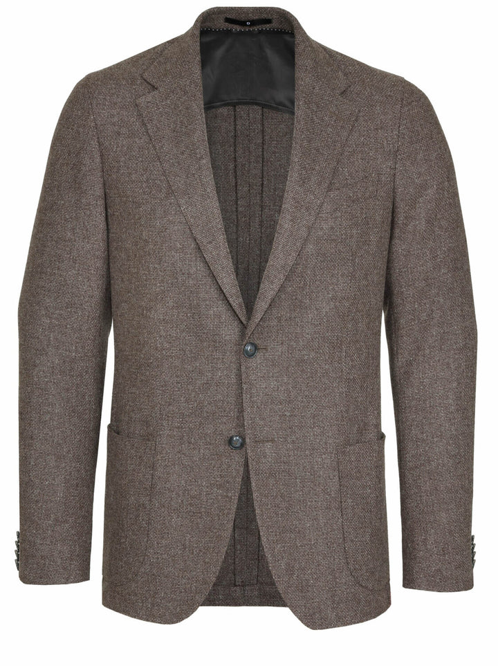 Eduard Dressler su-SAWYER-HL colbert-100% scheerwol-HEREN PAKKEN & COLBERTS-Bruin