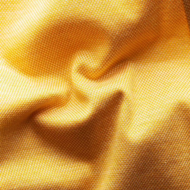 Eton casual shirt-100% katoen-HEREN SHIRTS-Geel