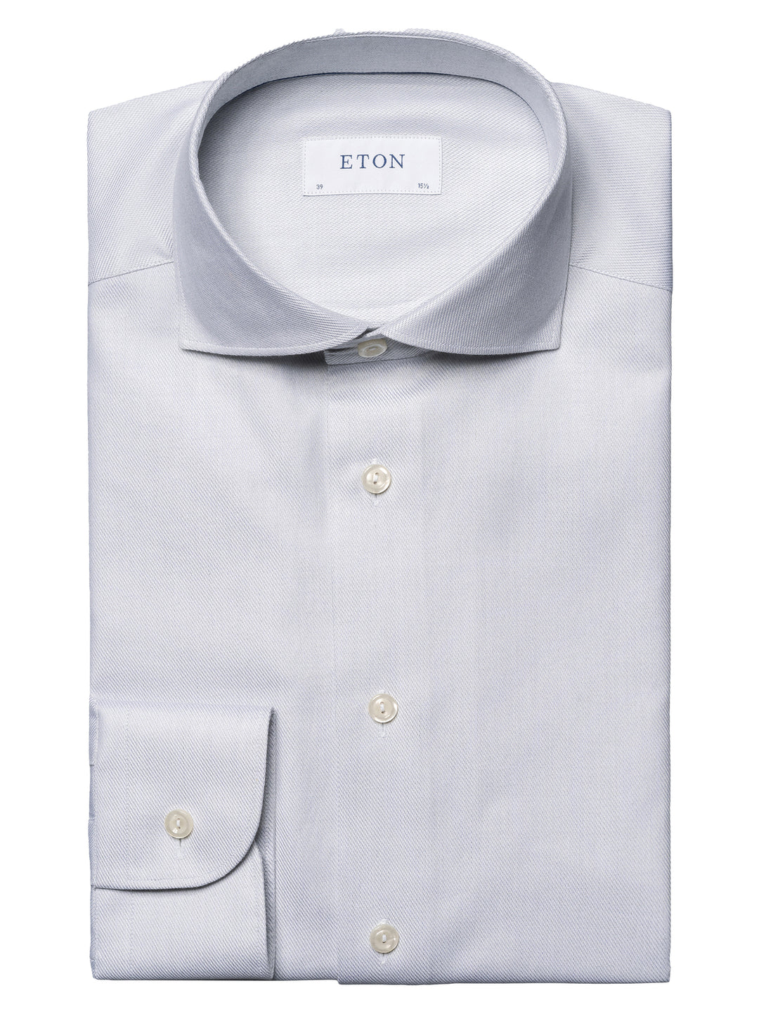 Eton contemporary fit overhemd-100% katoen-HEREN SHIRTS-Grijs