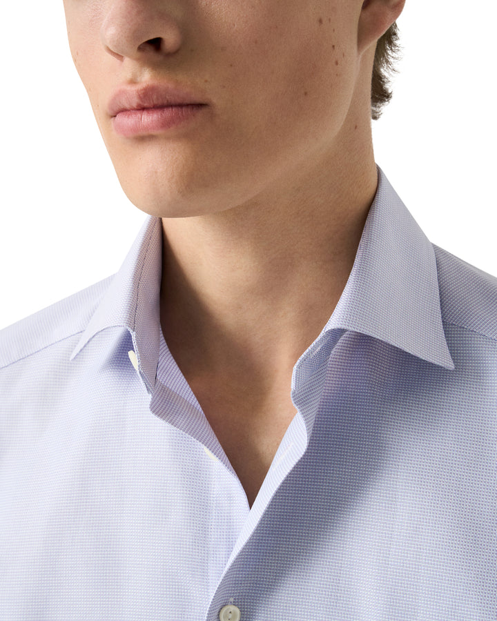 Eton Contemporary fit overhemd – Paars-100% katoen-HEREN SHIRTS-Paars