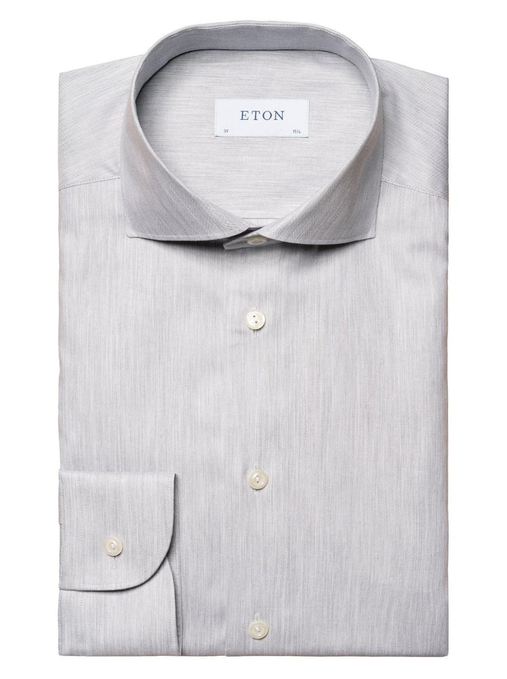 Eton contemporary fit shirt-100% katoen-HEREN SHIRTS-Grijs
