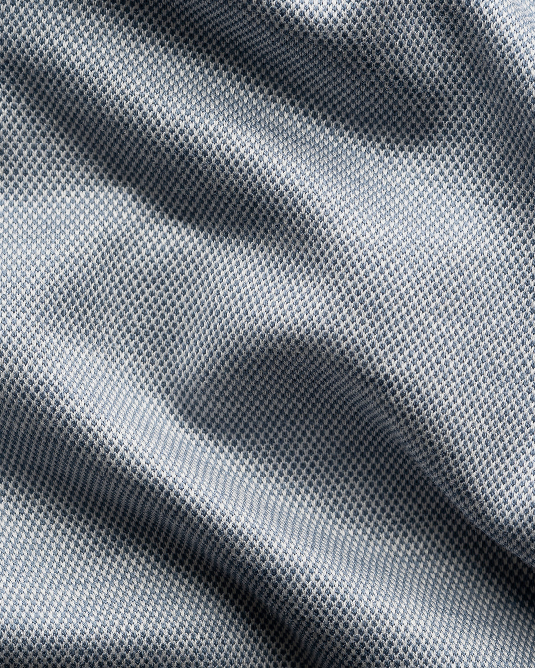 Eton Filo di Scozia Knit Shirt Slim Fit – Grijs-100% katoen-HEREN SHIRTS-Grijs