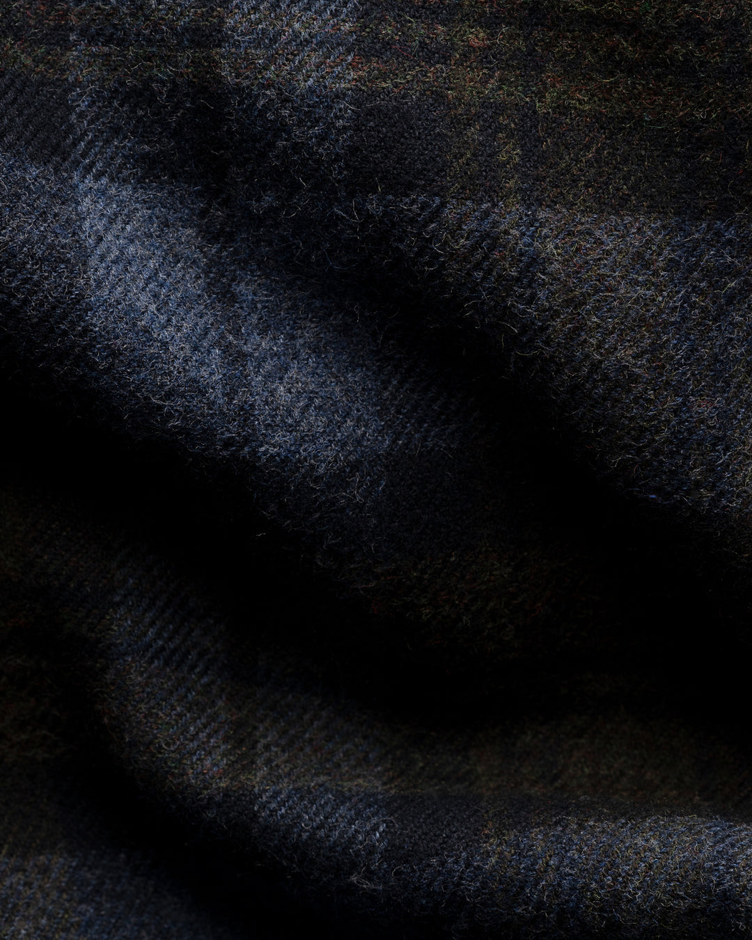 Eton Flanellen Ruitshirt – Blauw-100% katoen-HEREN SHIRTS-Blauw