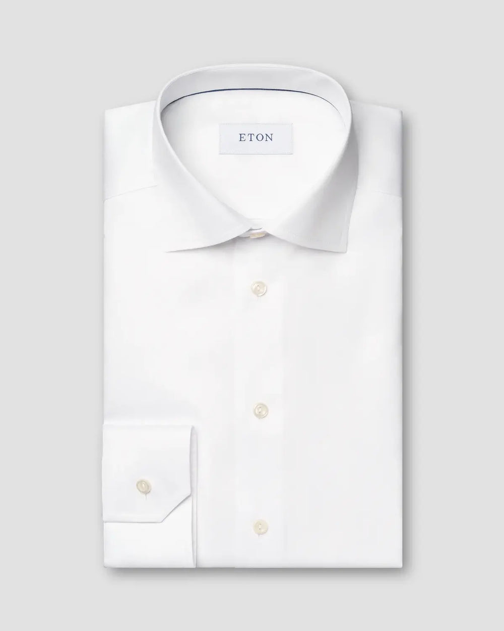 Eton Linnen Slim Fit Overhemd – Wit-100% linnen-HEREN SHIRTS-Wit
