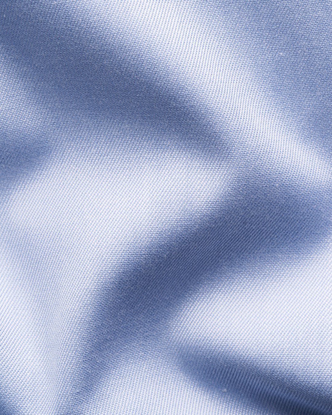 Eton Medallion Effect Contemporary Twill Shirt -100% katoen -HEREN SHIRTS-Blauw