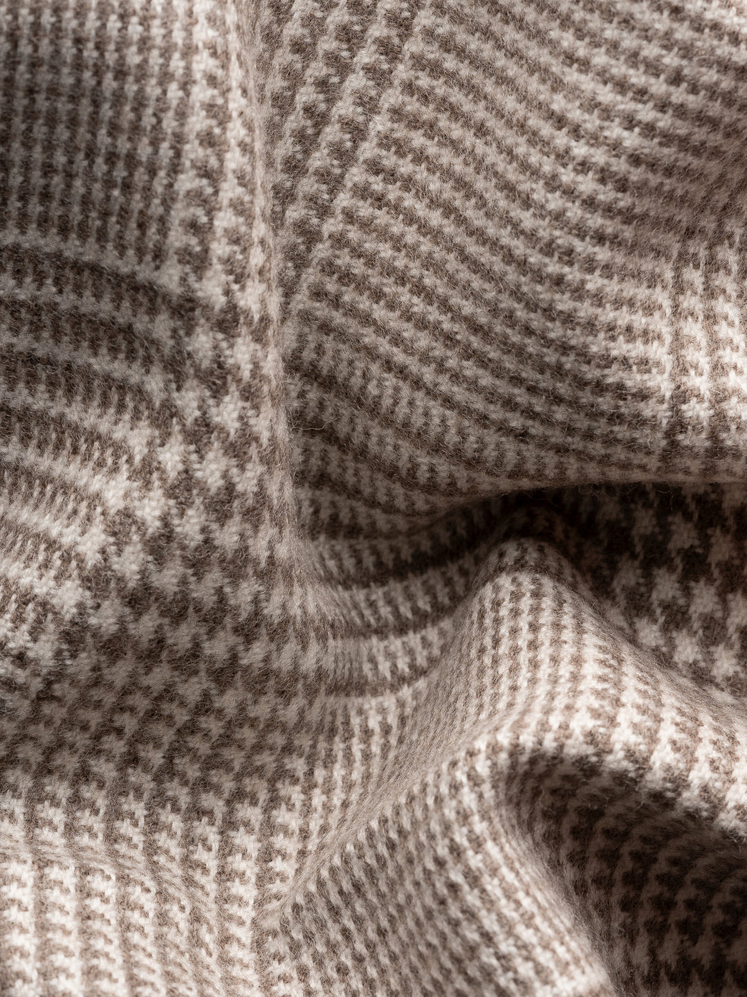 Eton merino wollen shawl-100% wol-HEREN ACCESSOIRES-Beige