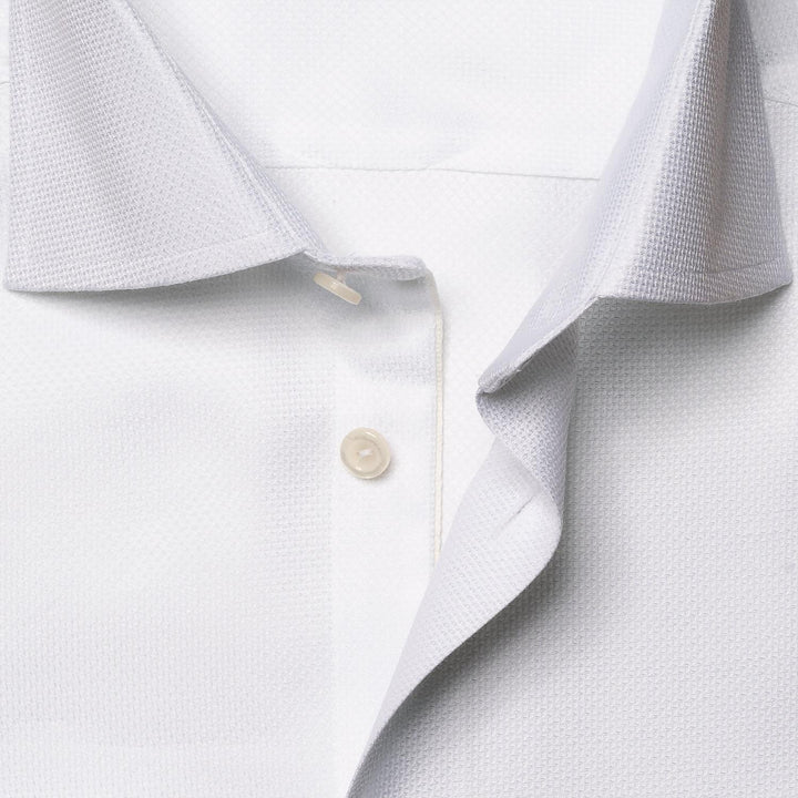 Eton overhemd slim-fit-100% katoen-HEREN SHIRTS-Wit