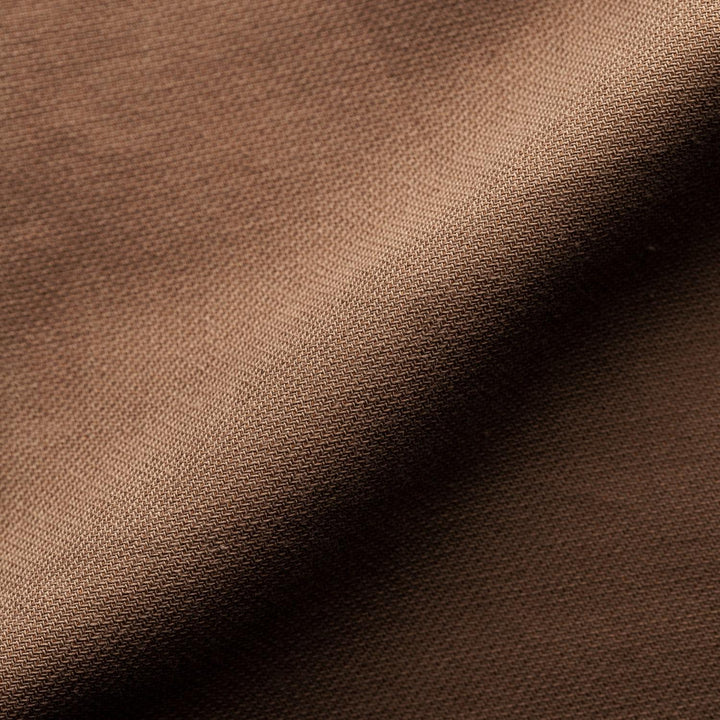 Eton overshirt-100% katoen-HEREN SHIRTS-Bruin