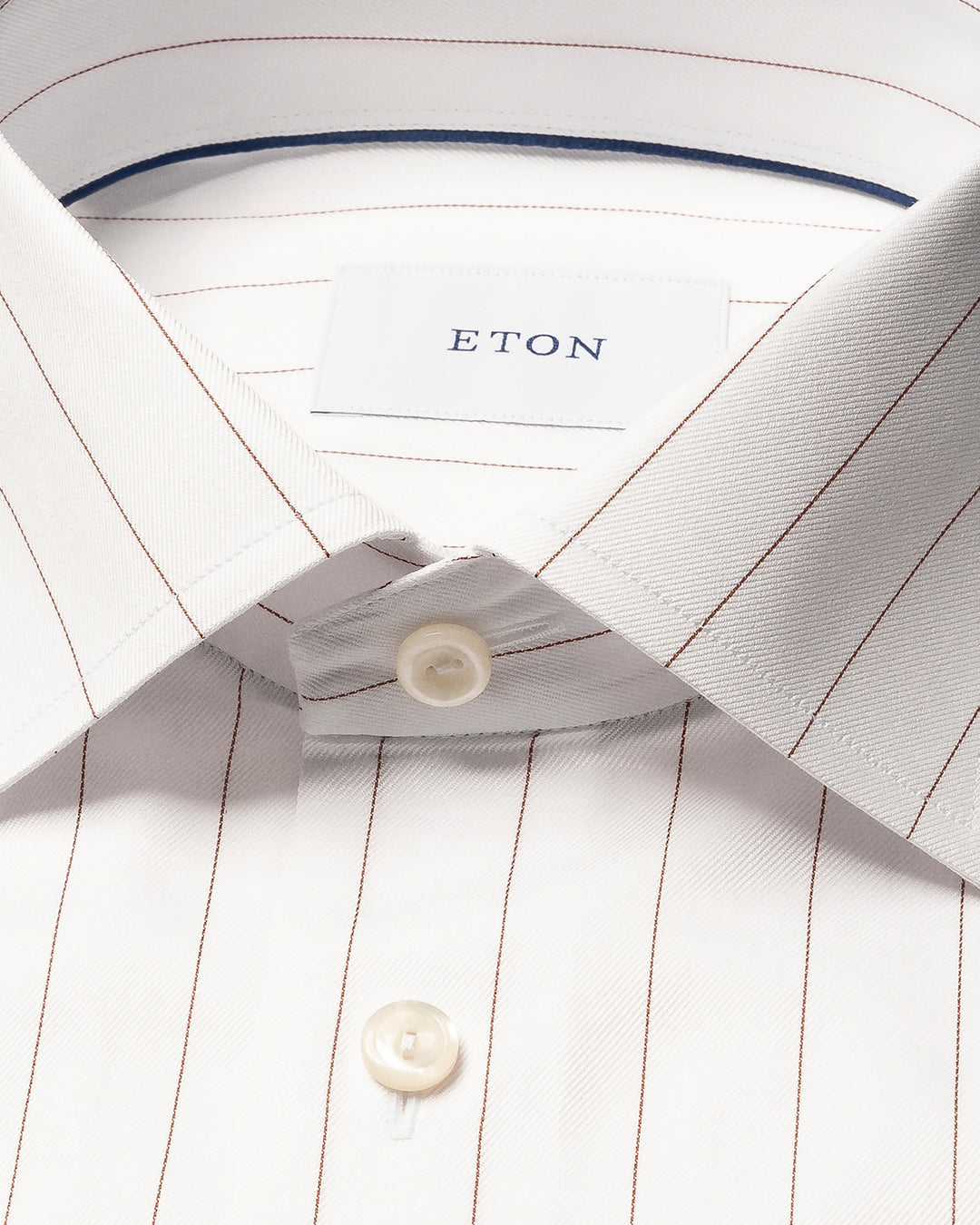 Eton Pin Contemporary Twill Shirt – Wit-100% katoen -HEREN SHIRTS-Wit