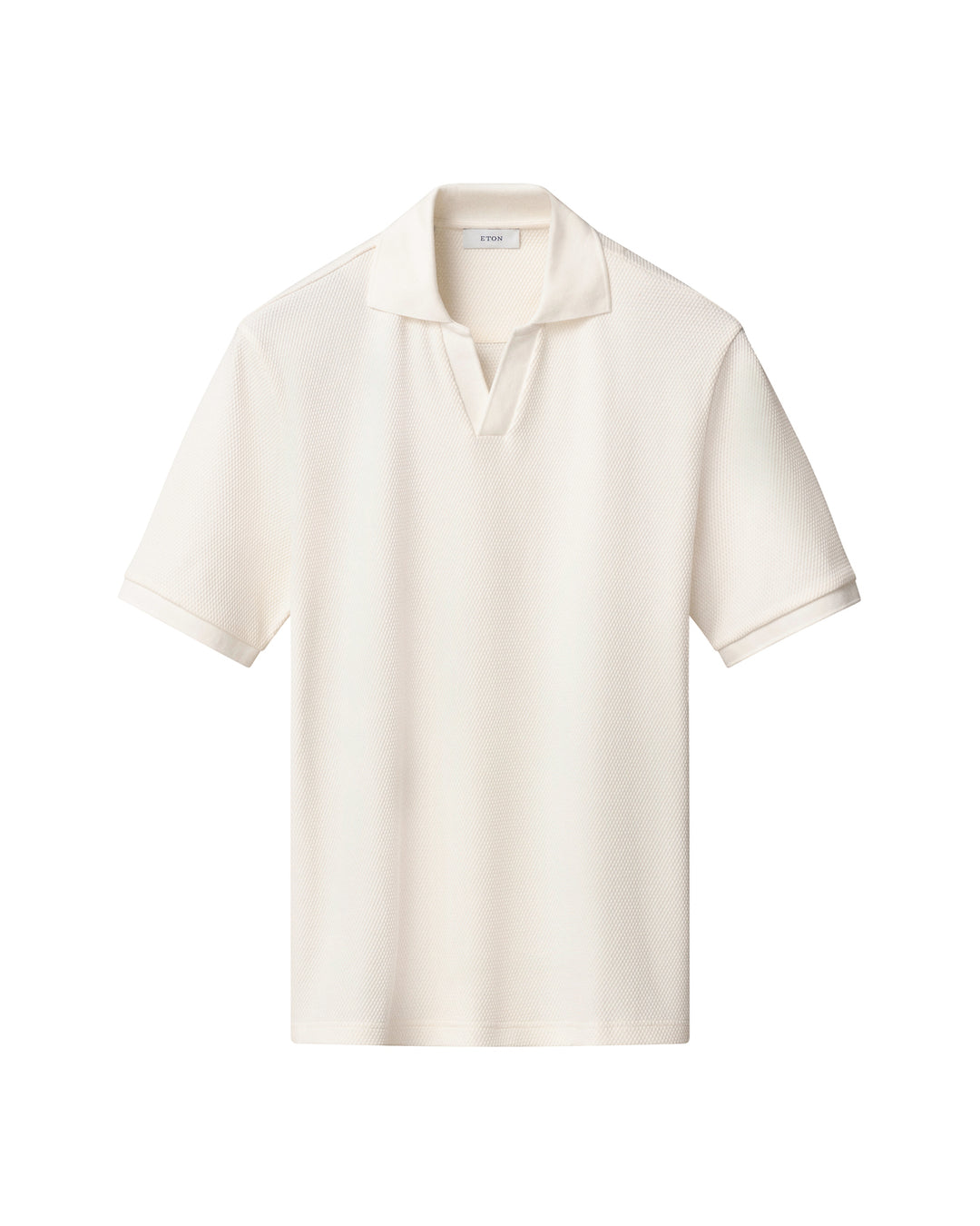 Eton Polo Riva kraag – Room -98% katoen, 2% elastaan-HEREN POLO'S & T-SHIRTS-Room
