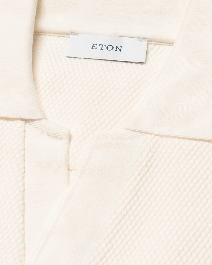 Eton Polo Riva kraag – Room -98% katoen, 2% elastaan-HEREN POLO'S & T-SHIRTS-Room