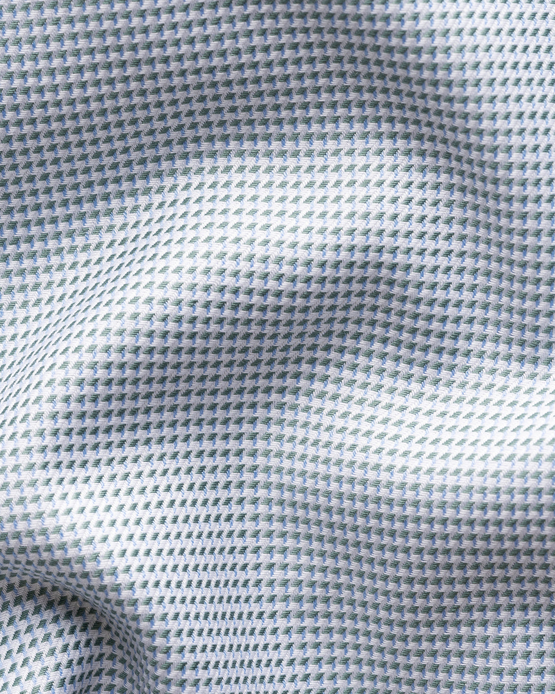 Eton Semi-Solid Twill Shirt Slim Fit – Groen-100% katoen-HEREN SHIRTS-Groen