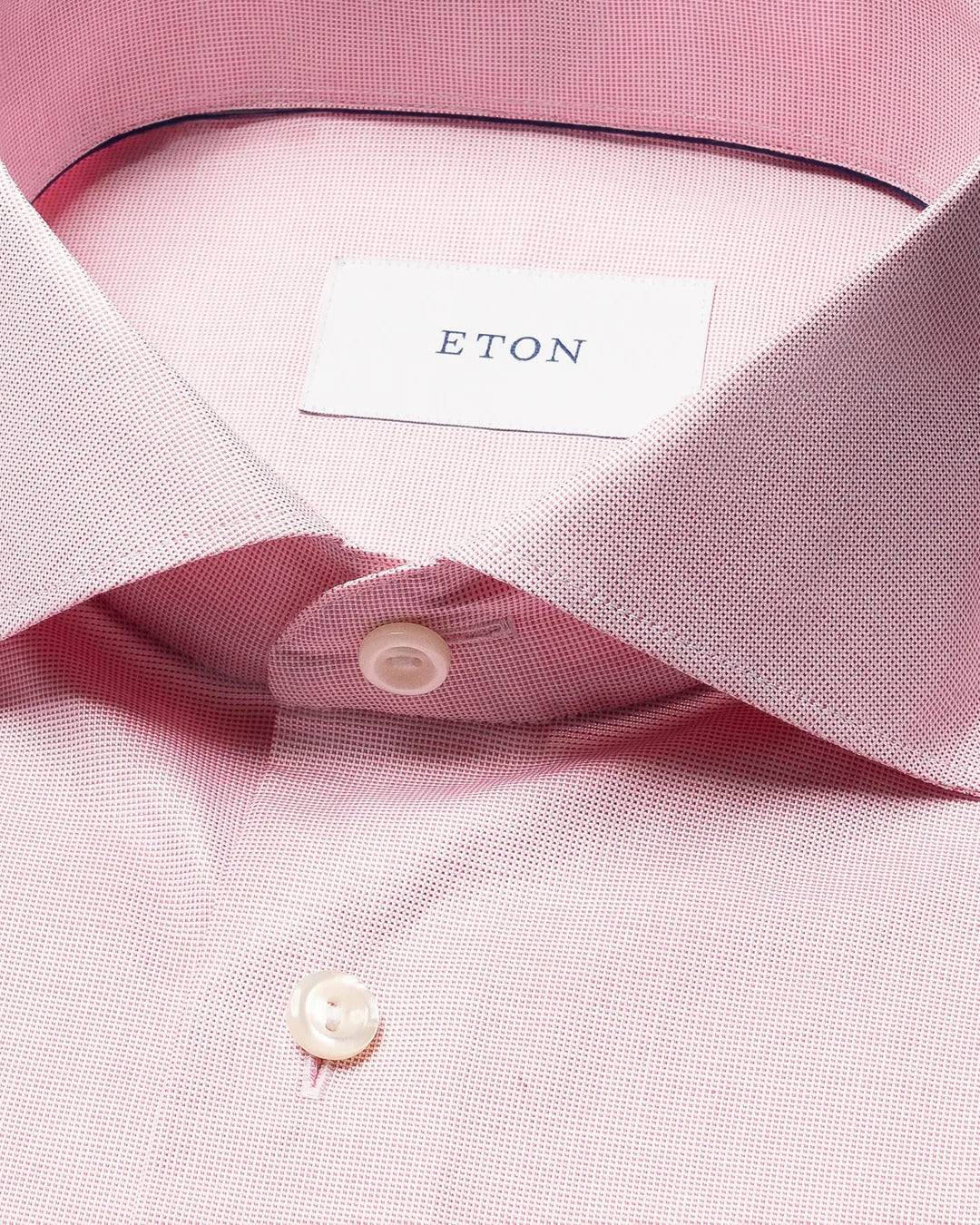 Eton Signature Oxford Contemporary Shirt – Roze-100% katoen-HEREN SHIRTS-Roze