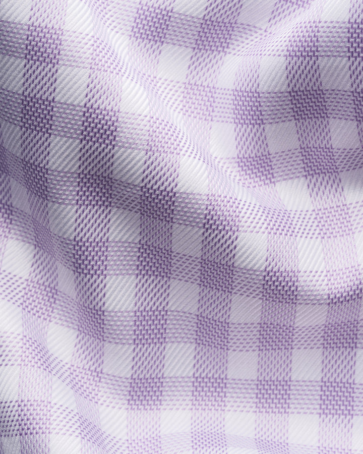 Eton Signature Twill Shirt Contemporary fit-100% katoen-HEREN SHIRTS-Paars