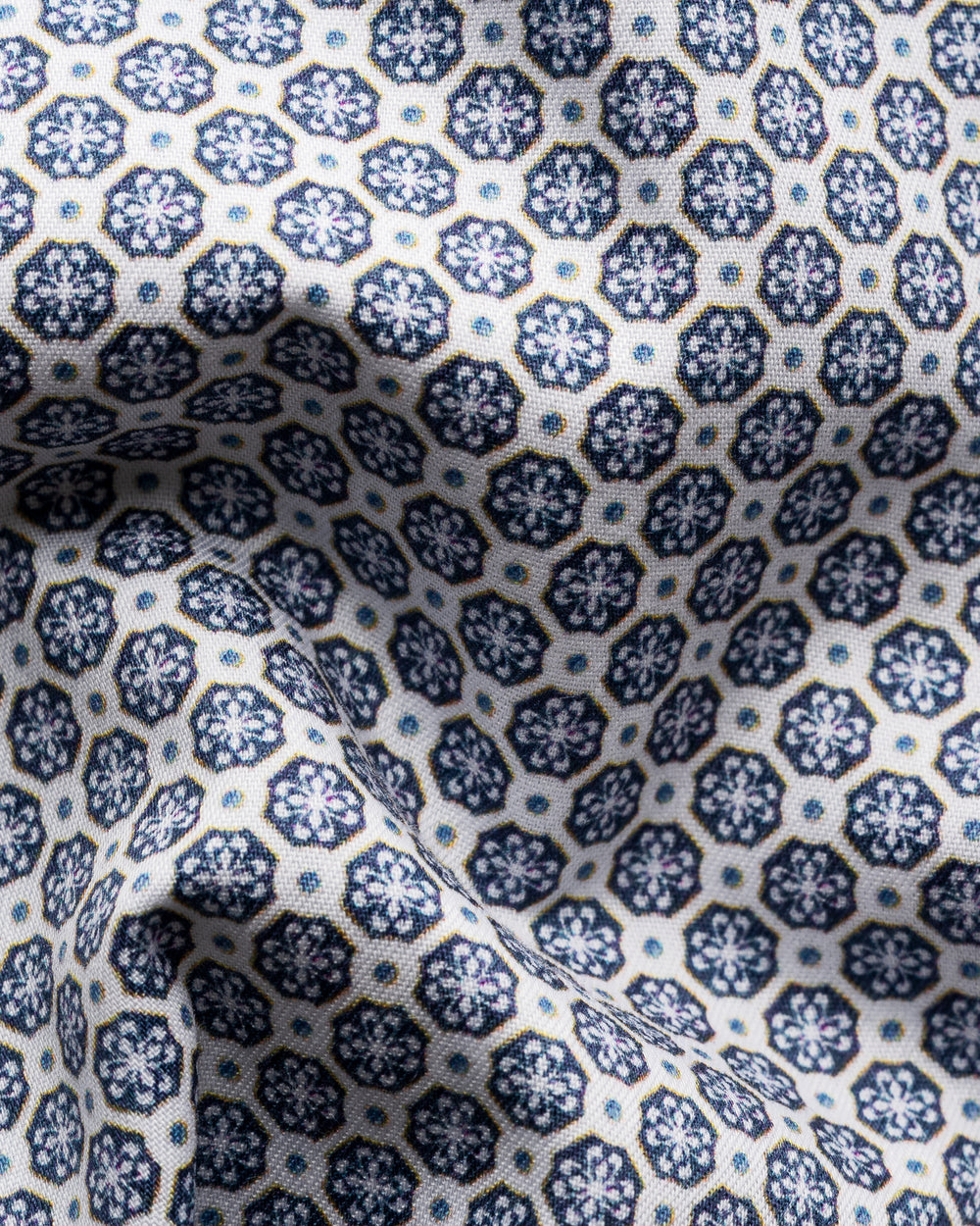 Eton – Slim Fit Business Shirt Blauw-100% katoen-HEREN SHIRTS-Blauw