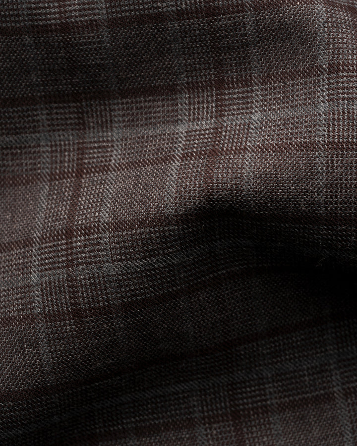 Eton – Slim Fit Business Shirt Rood-100% katoen-HEREN SHIRTS-Rood