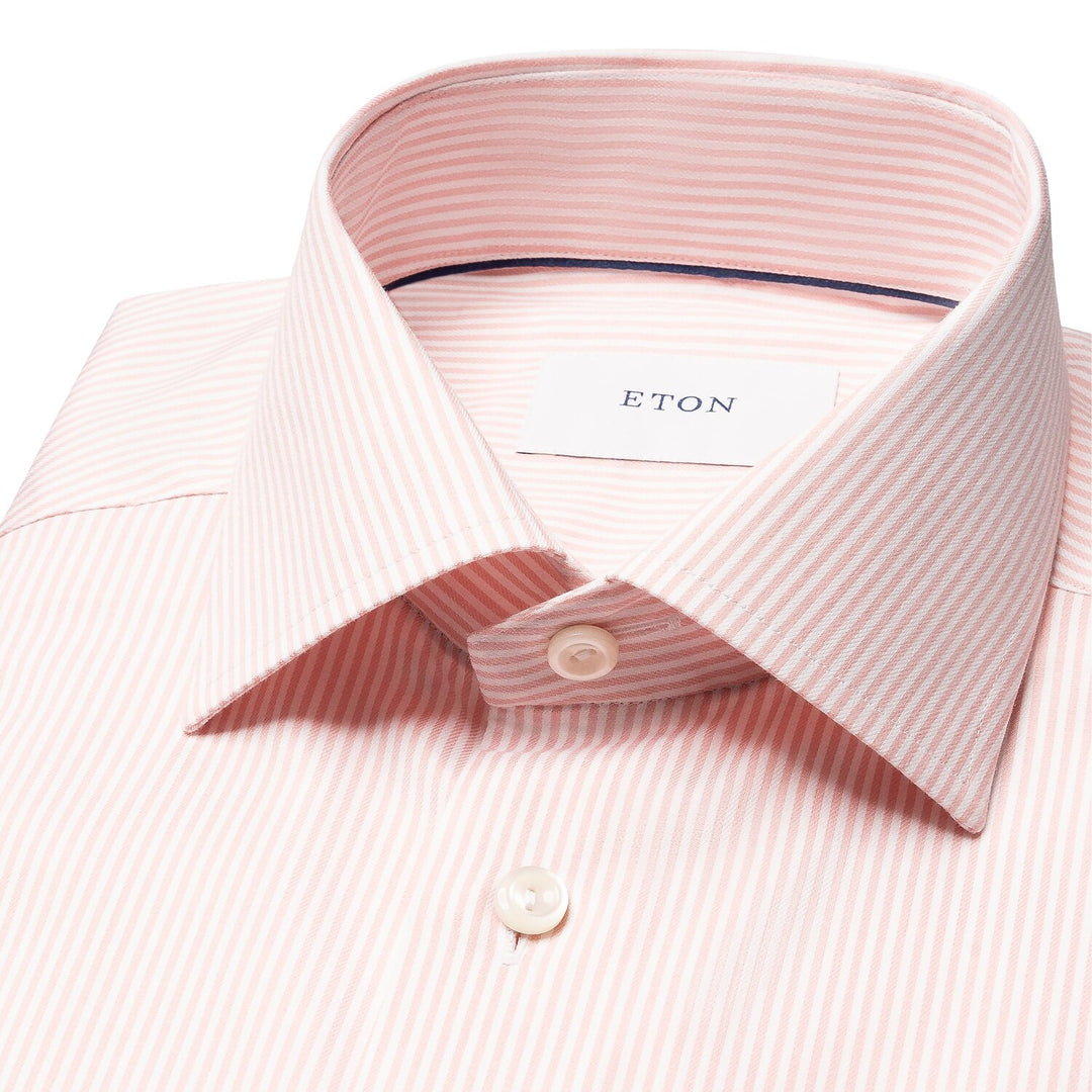  Eton Slim fit overhemd-56% katoen, 43% lyocell, 1% elasthaan-HEREN SHIRTS-Roze
