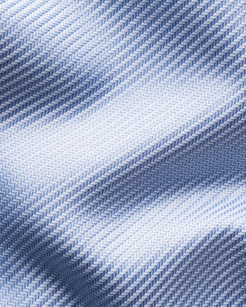 Eton Slim Fit Overhemd – Blauw-100% katoen-HEREN SHIRTS-Blauw