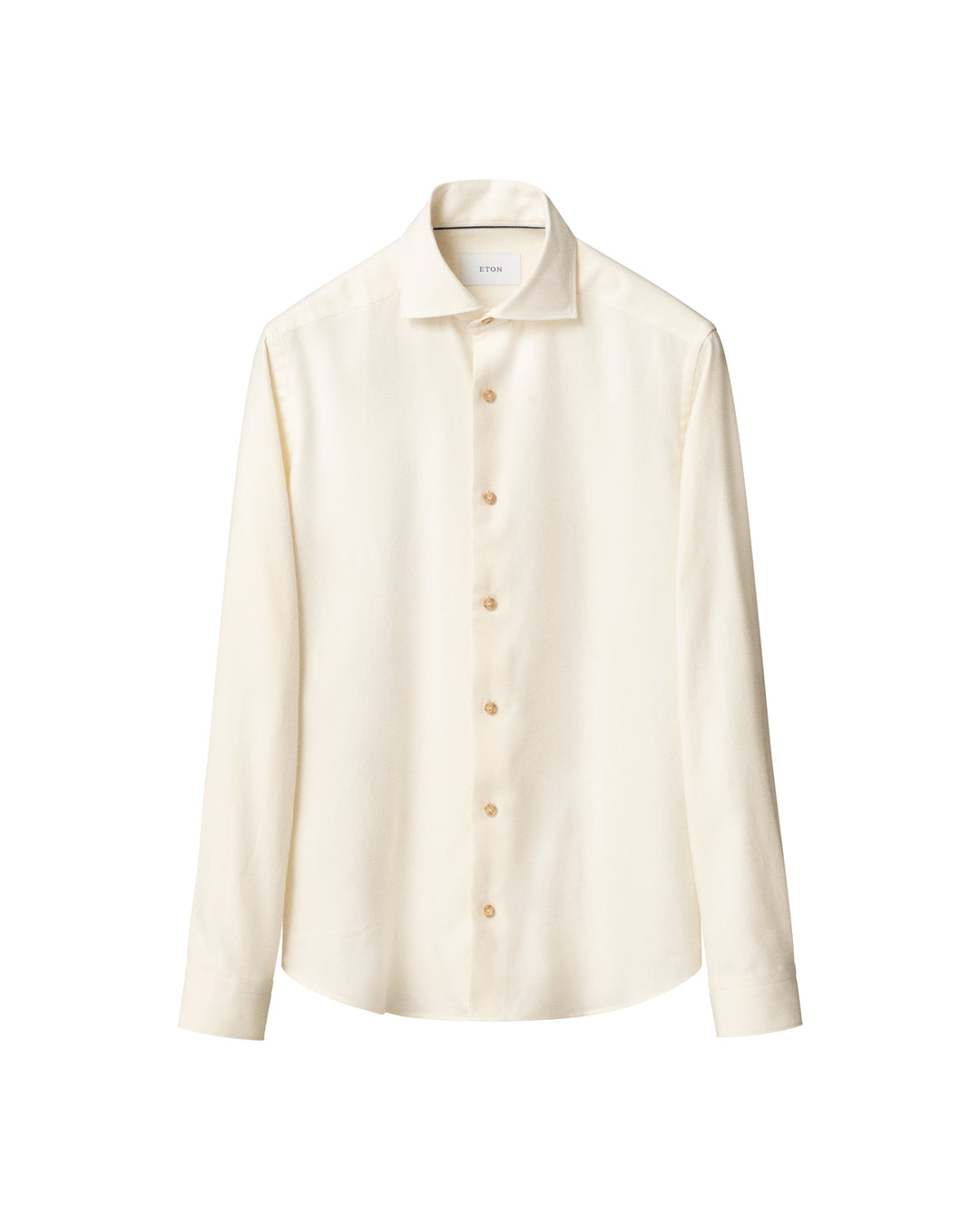 Eton Solid Flannel Shirt – Room-100% katoen-HEREN SHIRTS-Room