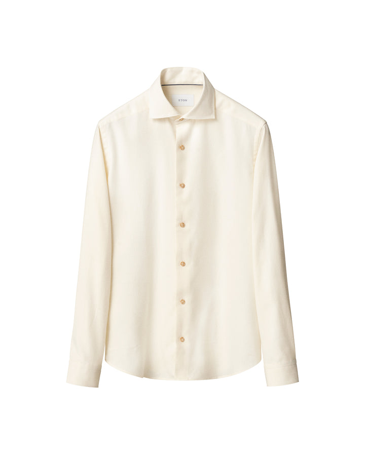 Eton Solid Flannel Shirt – Room-100% katoen-HEREN SHIRTS-Room