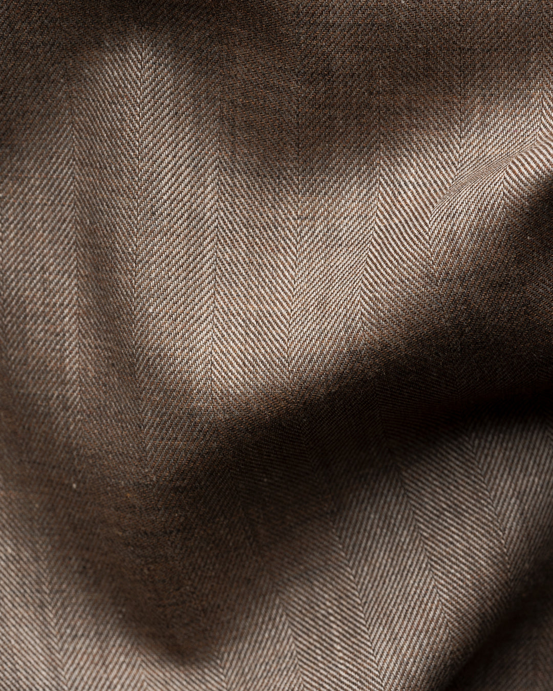 Eton Solid Signature Flannel Shirt – Blauw-100% katoen -HEREN SHIRTS-Blauw