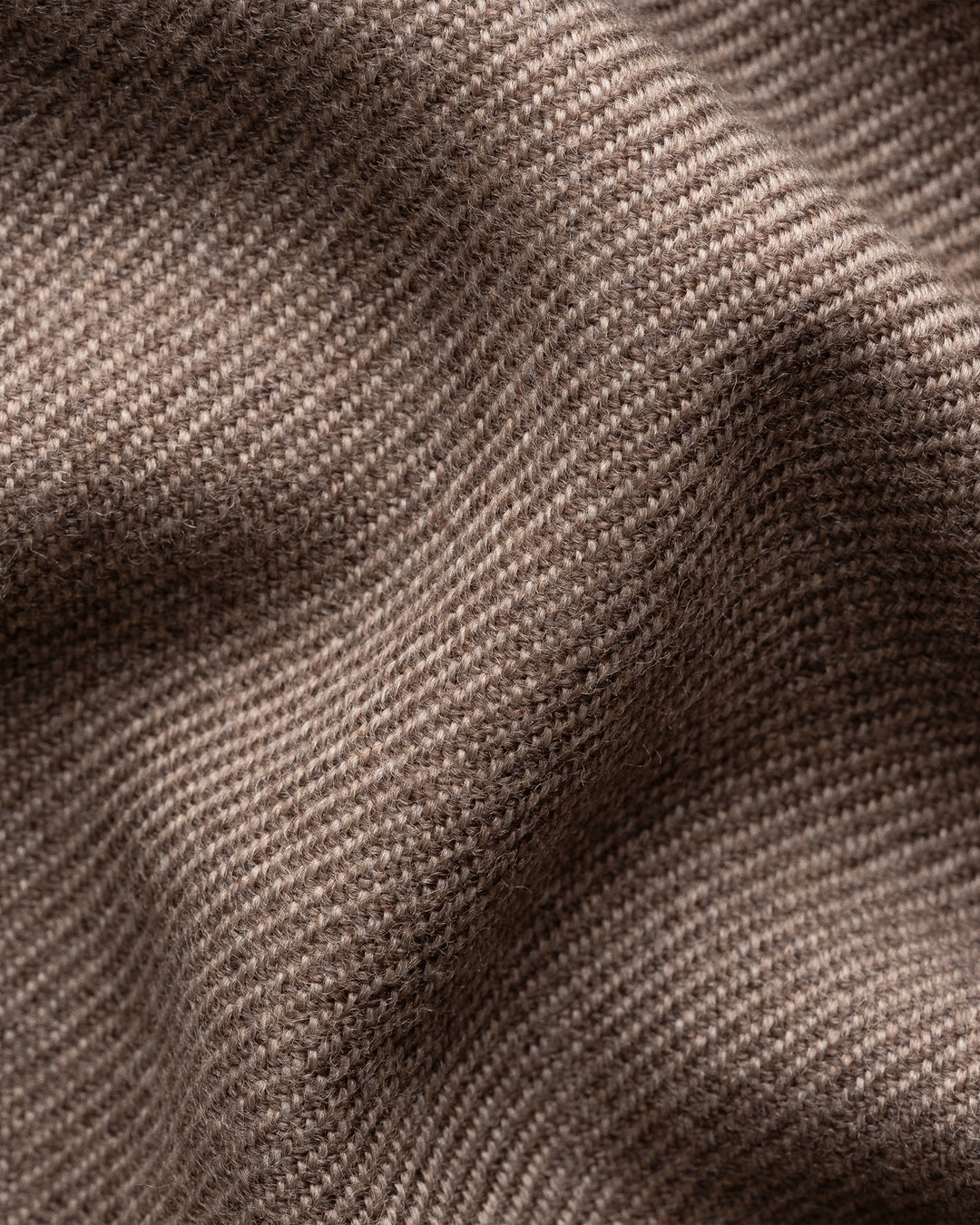 Eton Twill Wollen Sjaal – Bruin-100% merino wol-HEREN ACCESSOIRES-Bruin
