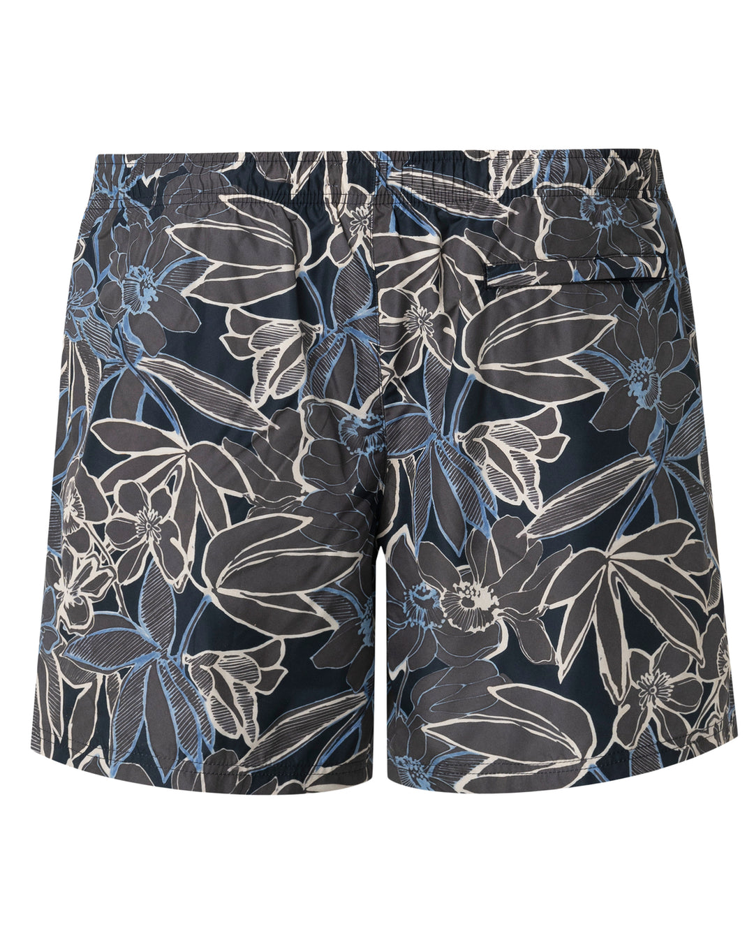Eton Zwembroek Met Bloemenprint-100% polyester-HEREN BROEKEN-Grijs