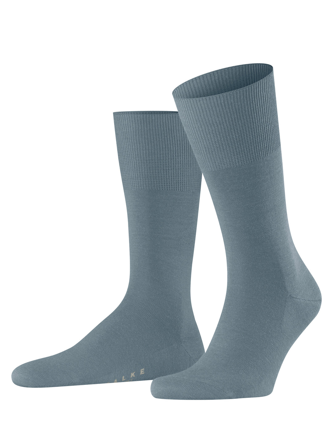FALKE Airport Heren Sokken – Blauw-80% katoen, 20% polyamide-HEREN ONDERMODE-Blauw