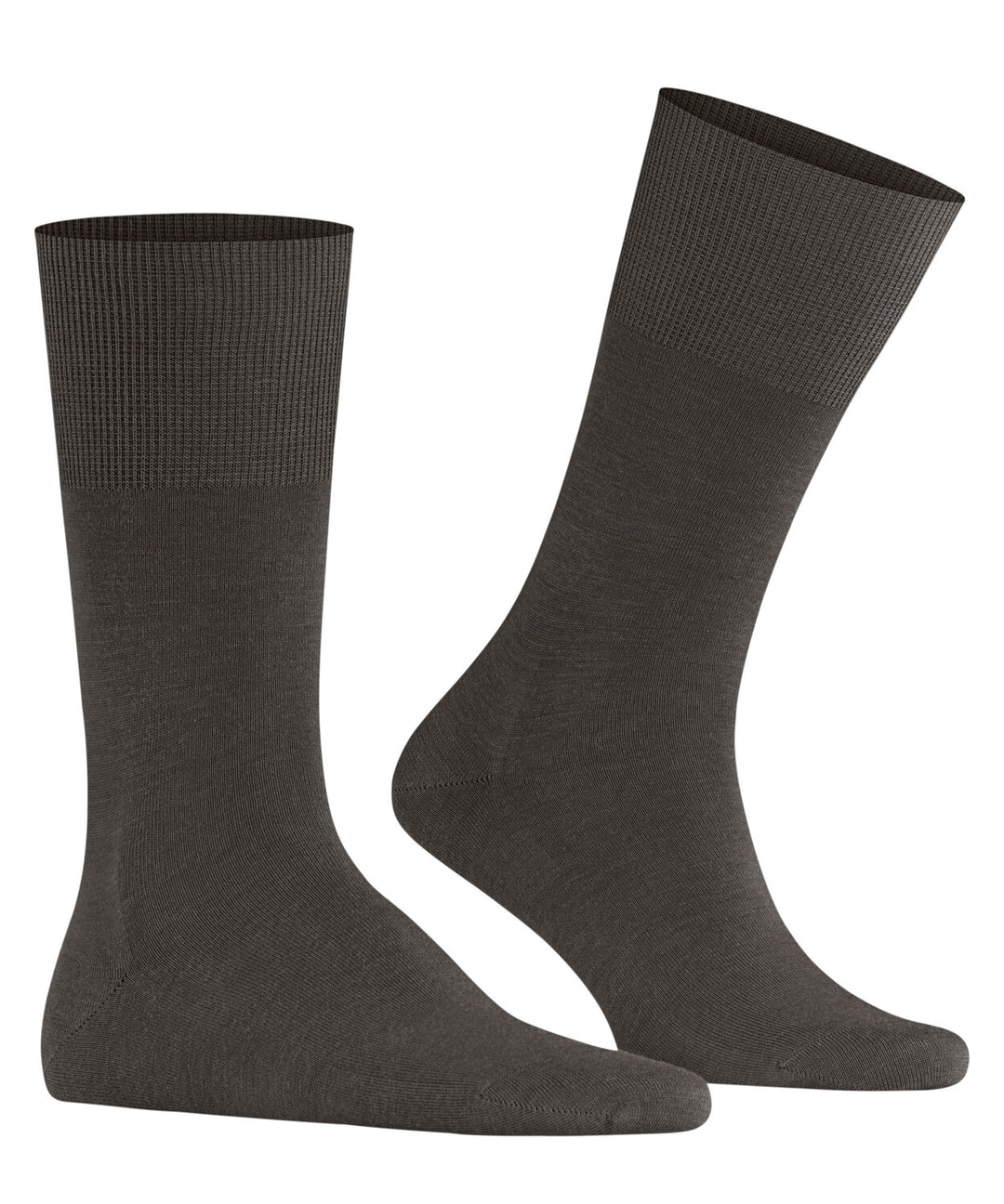 FALKE Airport Heren Sokken – Bruin-80% katoen, 20% polyamide-HEREN ONDERMODE-Bruin