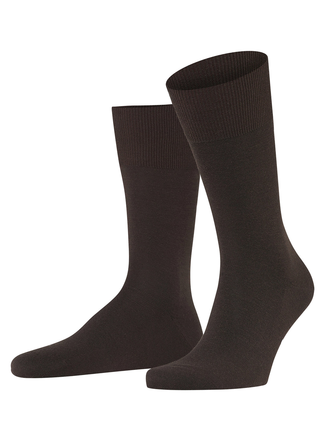 FALKE Airport Heren Sokken – Bruin-80% katoen, 20% polyamide-HEREN ONDERMODE-Bruin