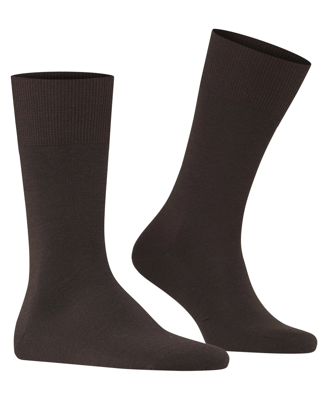 FALKE Airport Heren Sokken – Bruin-80% katoen, 20% polyamide-HEREN ONDERMODE-Bruin