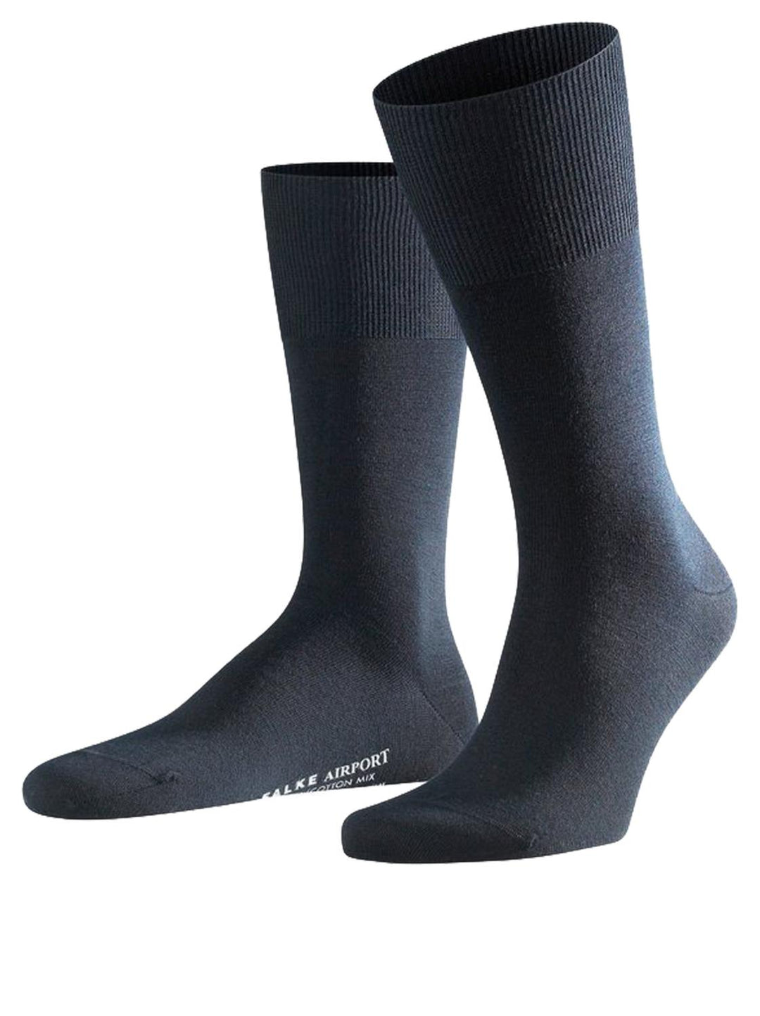 Falke airport sokken-54% polyamide, 46% wol-HEREN ONDER- EN BADMODE-Blauw