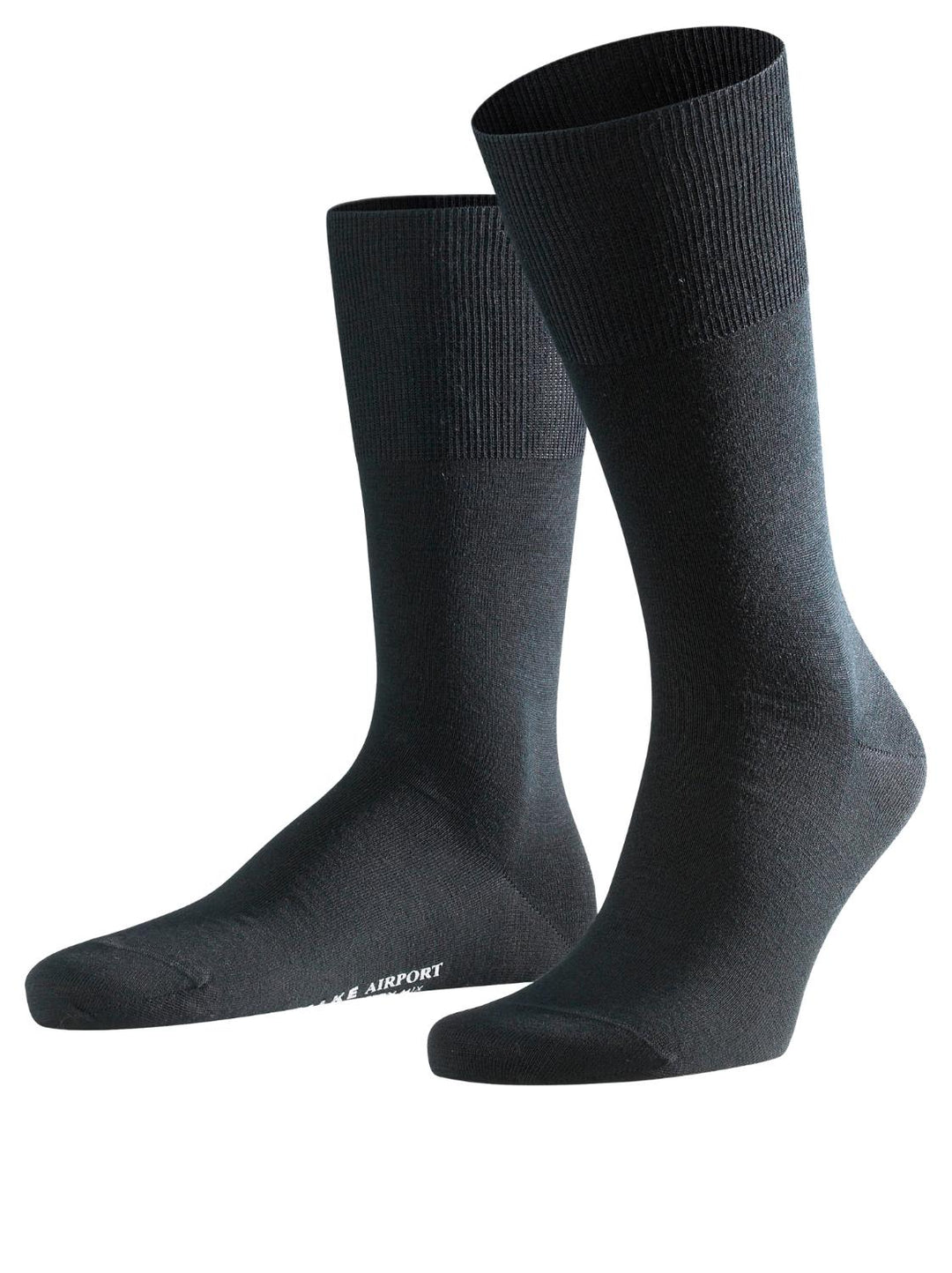 Falke airport sokken-54% polyamide, 46% wol-HEREN ONDER- EN BADMODE-Zwart