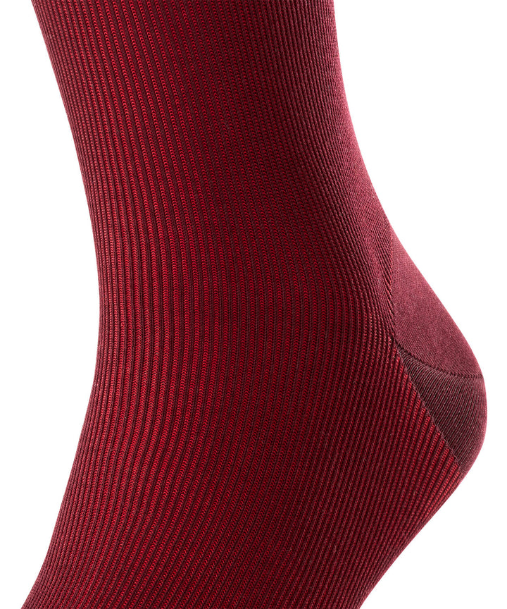 FALKE Fine Shadow Heren Sokken – Rood-80% katoen, 20% polyamide-HEREN ONDERMODE-Rood