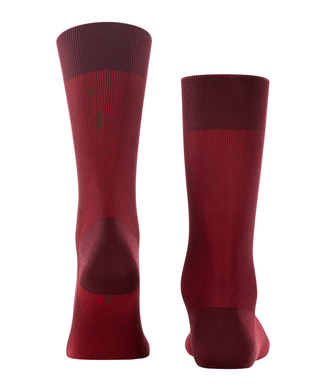 FALKE Fine Shadow Heren Sokken – Rood-80% katoen, 20% polyamide-HEREN ONDERMODE-Rood