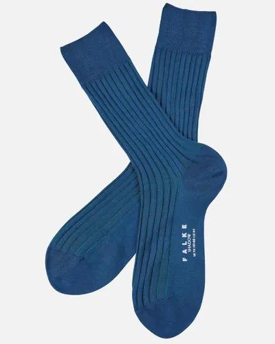 Falke Shadow sokken-94% katoen, 6% polyamide-HEREN ONDER- EN BADMODE-Blauw