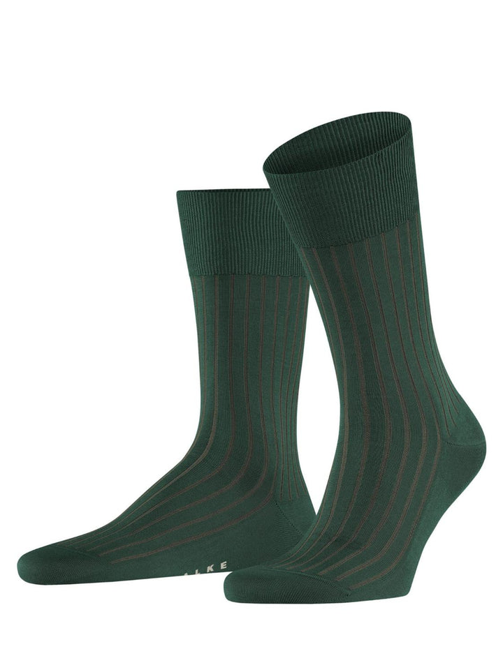 Falke Shadow sokken-94% katoen, 6% polyamide-HEREN ONDER- EN BADMODE-Groen