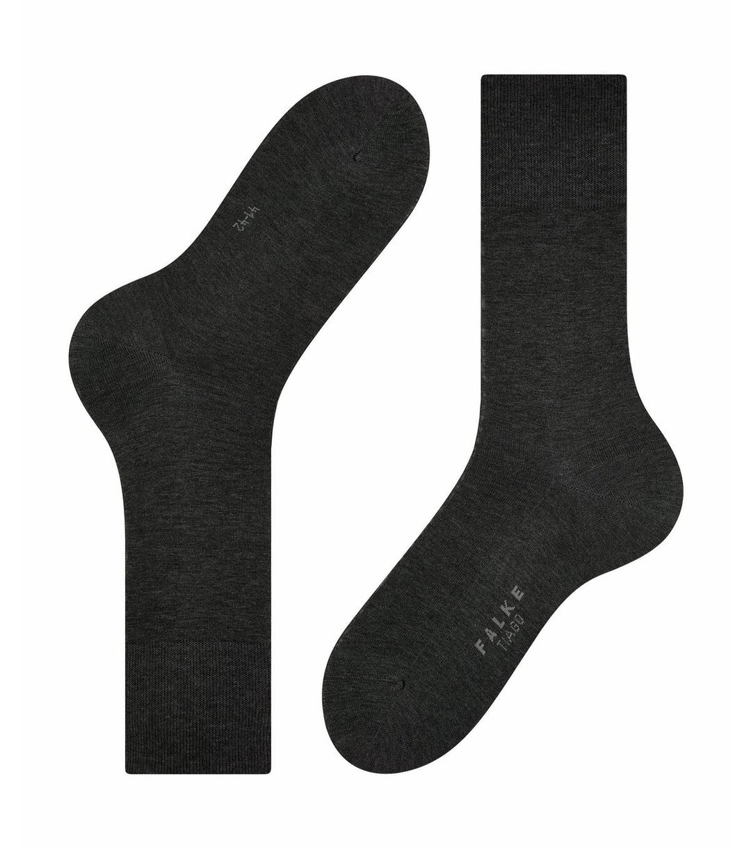 Falke sokken Tiago-54% polyamide, 46% wol-HEREN ONDER- EN BADMODE-Grijs