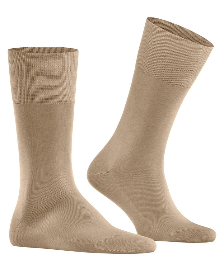 Falke Tiago sokken-93% katoen, 5% polyamide, 2% elastaan-HEREN ONDER- EN BADMODE-Beige
