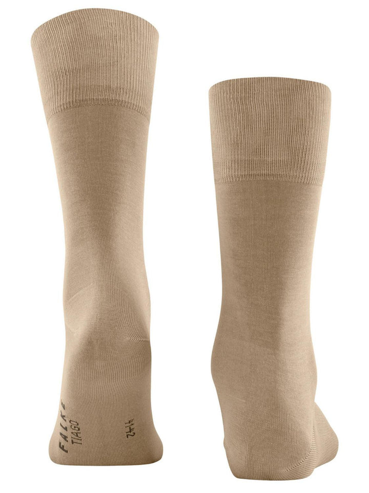 Falke Tiago sokken-93% katoen, 5% polyamide, 2% elastaan-HEREN ONDER- EN BADMODE-Beige