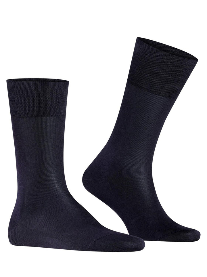 Falke Tiago sokken-93% katoen, 5% polyamide, 2% elastaan-HEREN ONDER- EN BADMODE-Blauw