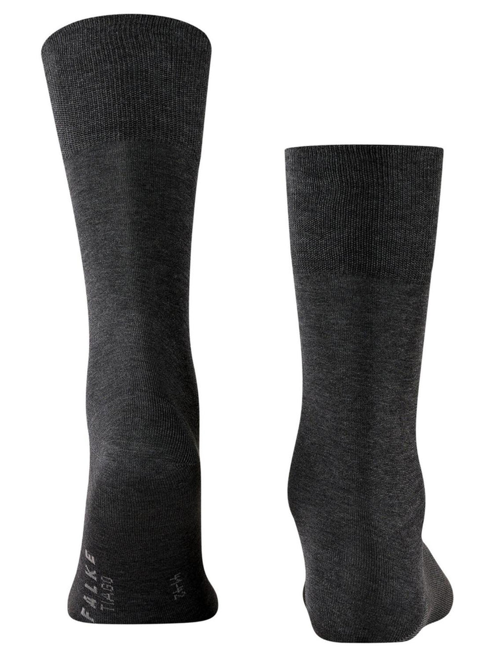 Falke Tiago sokken-93% katoen, 5% polyamide, 2% elastaan-HEREN ONDER- EN BADMODE-Grijs