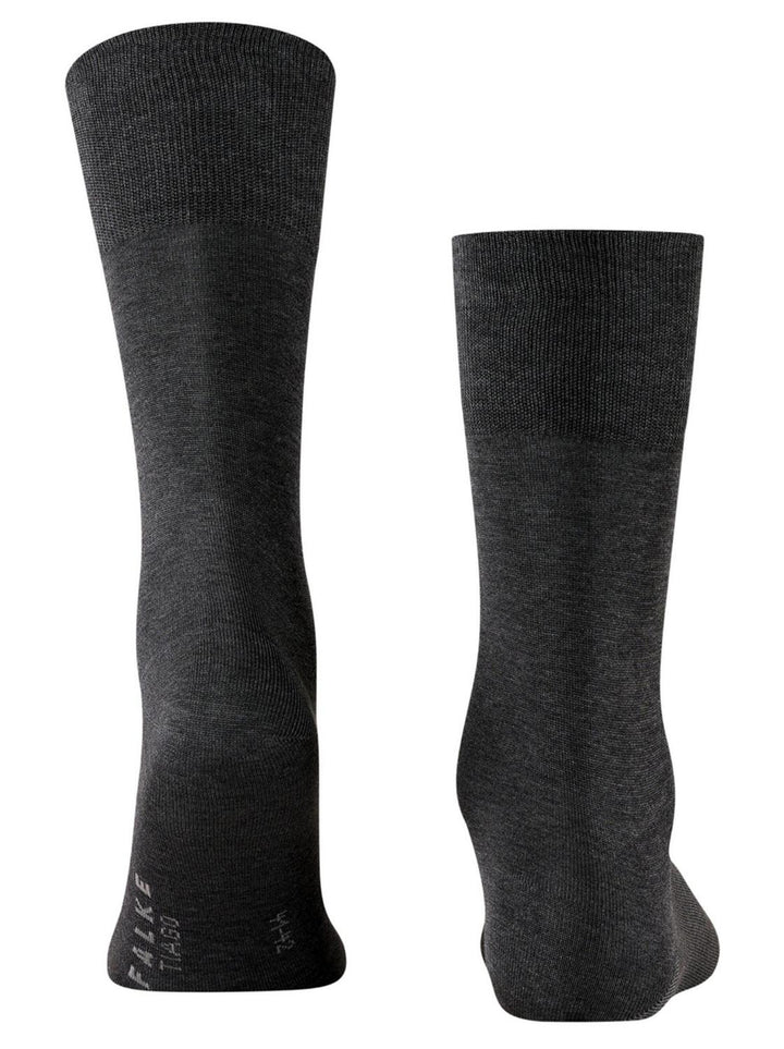 Falke Tiago sokken-93% katoen, 5% polyamide, 2% elastaan-HEREN ONDER- EN BADMODE-Grijs
