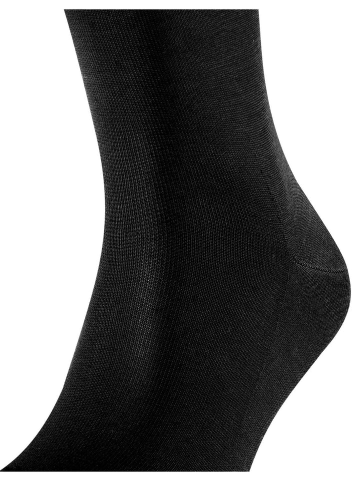 Falke Tiago sokken-93% katoen, 5% polyamide, 2% elastaan-HEREN ONDER- EN BADMODE-Zwart