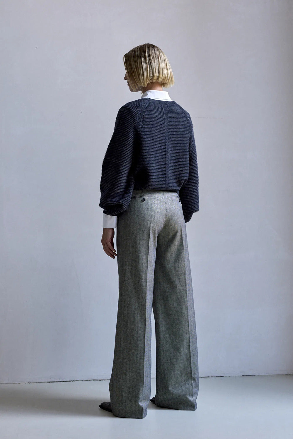 Femmes du Sud Amore Lurex Pantalon – Zwart-61% polyester, 34% viscose, 3% elasthan, 2% metaal-DAMES BROEKEN-Zwart