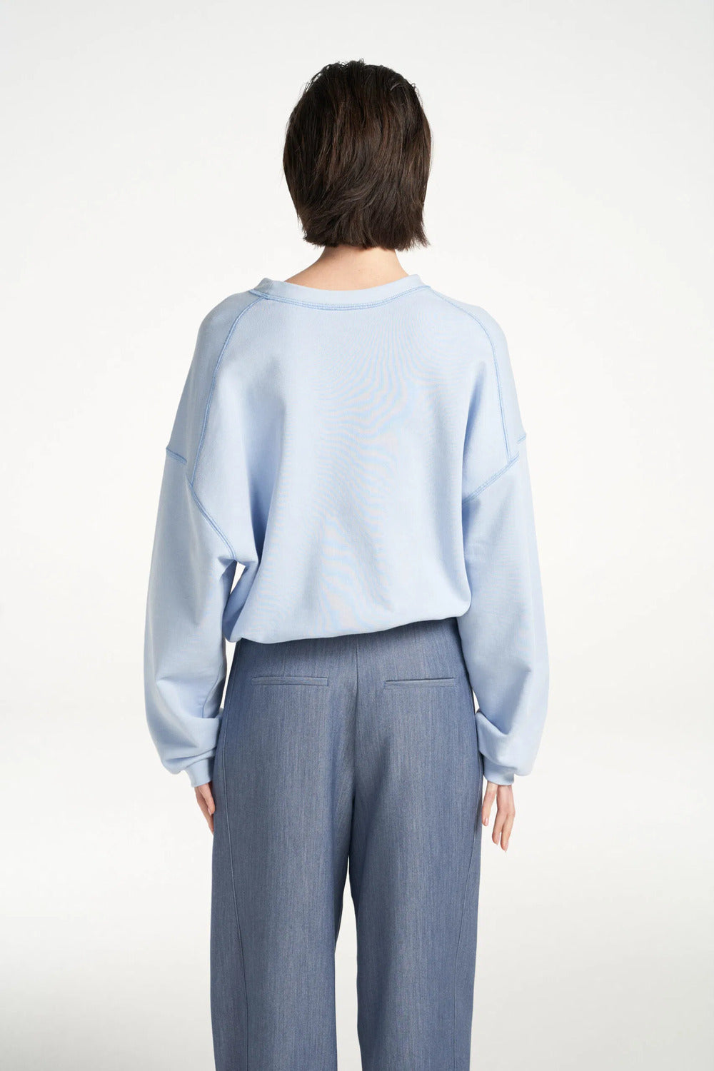 Femmes du Sud COLLIN light blue-100% Katoen-DAMES TRUIEN & VESTEN-Blauw