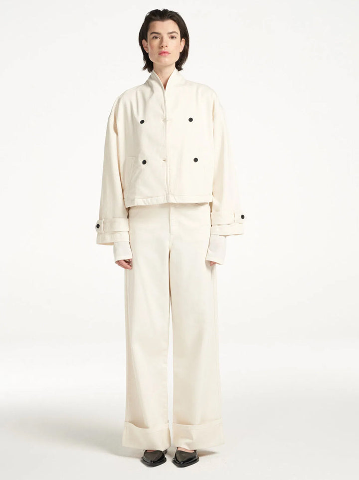 Femmes du Sud courtlyn offwhite- 98% katoen | 2% polyamide-DAMES BROEKEN-Room